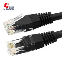 酷比客(L-CUBIC) LCLN6RRECBK-20M 六类 网络线 20.00 米/根 (计价单位:根) 黑色