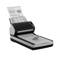 富士通(Fujitsu) fi-7260 高速自动进纸 A4馈纸+平板扫描仪 (计价单位:台) 白色