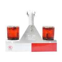 凯瑞(Cary) KL5094B 2*0.4W IP65 25天 红光 LED 太阳能警示灯 (计价单位:盏) 红色