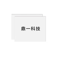 鼎一科技 BQ 200mmx200mm 标签 1.00 盒/张 (计价单位:张) 白色