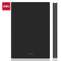 得力(deli) 22284 A5/96张 皮面本 (计价单位:本) 黑色