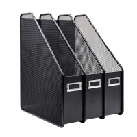 齐心(COMIX) A0235 A4 3寸3孔 D型夹 容纸量51mm 易展示 美式三面插袋 文件夹 (计价单位:个)