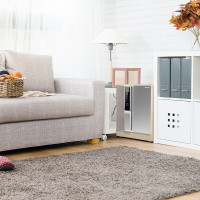 得力(deli) 4155 50cm 指纹+密码保险箱 (计价单位:个) 浅棕