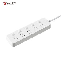 公牛(BULL)插排 3C认证 5孔 分控开关