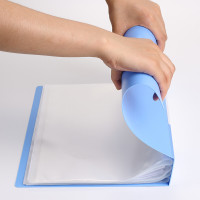 齐心(COMIX) PF10AK 10页 A4 资料册 文件册 1.00 本/个 (计价单位:个) 蓝色