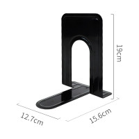 得印(befon) 3563 铁质 7.5英寸(高19cm)金属 书立 2.00 个/副 (计价单位:副) 黑色