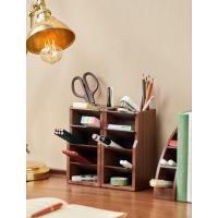 齐心(COMIX) B2251 360*270*257mm 黑 塑胶文件柜(四层带锁) (计价单位:个) 黑