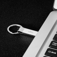 爱国者(aigo) U320 128G USB3.0 U盘/优盘 (计价单位:个) 银色