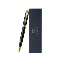 派克(PARKER) 2016IM纯黑丽雅白夹 宝珠笔 (计价单位:支) 黑色