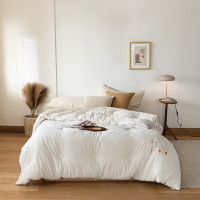 婵思 BZGLFS2000311 150 x 200/总重约4.5斤 芯选棉花 冬被 (计价单位:件) 咖