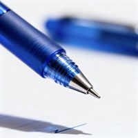 百乐中性笔0.5mm子弹头流畅书写防漏油便携设计商务办公学生适用百乐(PILOT) BX-GR5-L-BG 0.5mm