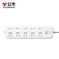 公牛(bull) 插排 插线板 10孔 5米