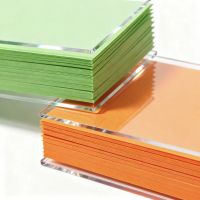 3M 680-2pk-2 报事贴透明指示标签 20片2色装绿+橙 便条纸 1.00 盒/包 (计价单位:包) 绿+橙