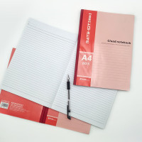 欧标(MATE-1ST) A0802 A4 100张/本 无线装订 软抄本 (计价单位:本) 混色