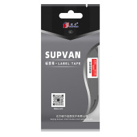 硕方(SUPVAN) L-435 覆膜12mm宽 标签机色带 1.00 个/盒 (计价单位:盒) 红底白字
