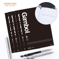国誉(KOKUYO) WCN-GNB2853 5mm方格 A4 80页/本 无线装订 软抄本 1.00 本/包 (计价单