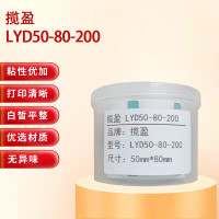 揽盈 LYD50-80-200 50mm*80mm 200张/盒 打印标签 (计价单位:盒) 绿色