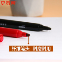 史泰博 B-MP1004 圆头 红色 记号笔 (计价单位:支) 红色