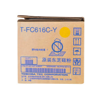 东芝(TOSHIBA) T-FC616CY 打印量约39200页 适用于eS5516AC/6516AC/7516AC 碳粉桶 (计价单位:只) 黄色
