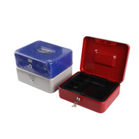 杰丽斯(JIELISI) 8102 250*200*90mm 中号金属 手提金库 (计价单位:个) 混色