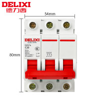 德力西(DELIXI) 空气开关3P DELIXI DZ47s C10