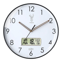 TIMESS P50B-1日历款 钟表 1.00 个/只 (计价单位:只) 黑边白 P50B-1日历款 钟表 1.00