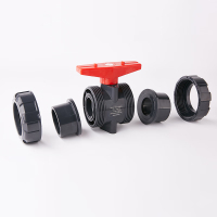 华亚 PVC双活接阀门DN40