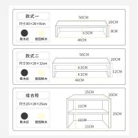 倍方 两个分线器+8口usb3.0顶配款 电脑显示器增高架 1.00 个/套 (计价单位:套) 黑色