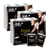 洁柔(C&S) JM084-01 古龙水香味超迷你型 手帕纸 18.00 包/提 (计价单位:提) 黑色