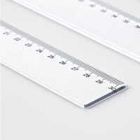 广博(GuangBo) CB5664 30CM 直尺 (计价单位:把) 透明