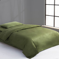 伊伊爱 T02000279 1.2米床 60S贡缎长绒棉 三件套 (计价单位:套) 军绿色
