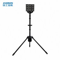简工智能(JAGONZN) JX-10F 22.2V/180W/IP66/LED/电池供电 多功能手提式移动灯具 (计价单位:台) 黑色
