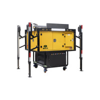 惠乐为 HLS2060K-ATS 220VAC 3*30W IP65 举升高度2.2m 发电机 应急发电照明装置 (计价单位:台) 黄色