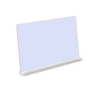 彩标 CB4032 亚克力材质 400*320mm 厚度1.5mm 展示铭牌 (计价单位:个) 白色