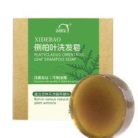 洗得宝 XDB-XFZ0834侧柏叶洗发皂100g手工香皂角何首乌中药护发 洗发皂 1.00 块/盒 (计价单位:盒)