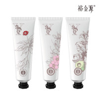 裕金源 焕采柔润护手霜套装(嫩手抗皱精华护手霜50g*1+乳木果保湿香氛护手霜50g*1+人参焕采柔润护手霜50g*1)