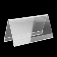 艾普莱(Axplor) AMP01S 180*80mm 非金属展示铭牌 (计价单位:个) 透明