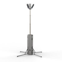 奔冲 BC915、额定功率600W、输入电压AC220V、色温6000±500K、防护等级IP66、光源类别LED、供电方式:市电/发电机、举升高度:4.5米 手拉式移动工作灯 (