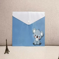 得力大容量商务文件袋A4办公资料收纳套耐用防水时尚设计