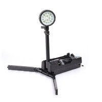 立华王(LihuaKing) LH5210 50W IP66 强光10h 工作光16h 电压DC22V 光源色温5700K LED 移动照明系统 (计价单位:台) 黑色