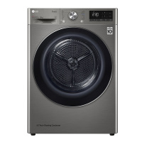 LG RH10V9PV2W 10Kg+除菌除皱+自动清洁 全自动滚筒干衣机 (计价单位:台) 钛空银