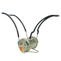 顶火 GMD4309B 额定电压1.2V 额定功率17.5mW IP68 闪光频率:85次/min 高亮红光LED 太阳能警示灯 (计价单位:盏) 透明黑