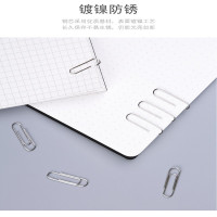 齐心(COMIX) B4021 3# 29mm 回形针 (计价单位:盒) 镍色