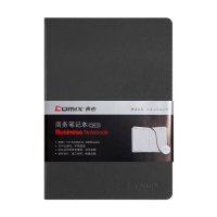 齐心(COMIX) C5810 25K 114张 皮面笔记本 (计价单位:本) 黑色