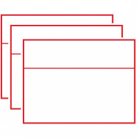 鲁橙(Luching) LC023260 300mm*260mm 适合台式打印机打印 热转印标签 1.00 盒/张 (计