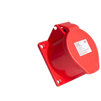 德力西 DEP2-314 16A 4芯 415V工业用暗装插座 插座 (计价单位:个) 红色