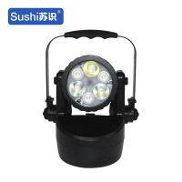 苏识 SS5282 DC11.1V 12W IP66 LED 充电式 轻便多功能工作强光灯 (计价单位:盏) 黑色