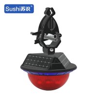 苏识 SS4903H DC3.7V 0.5W 0.3Hz IP66 LED 太阳能警示灯 (计价单位:盏) 黑色