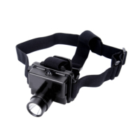 典润 DJ-18 3W IP65 DC3.7V 6500K 微型防爆调焦头灯 (计价单位:台) 黑色