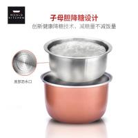 WORLD KITCHEN WK-MLRC/KZ 不锈钢双胆大容量 电饭煲 (计价单位:台) 棕色